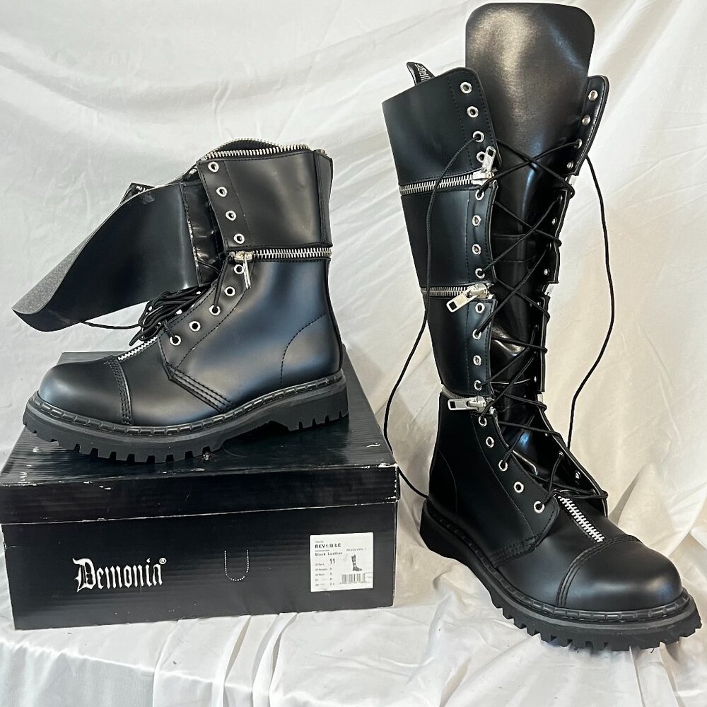 Brand New Demonia Revolver 1 Men's Boots